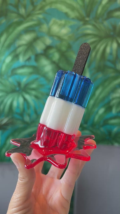 Melted popsicle sculpture  *POP ART*