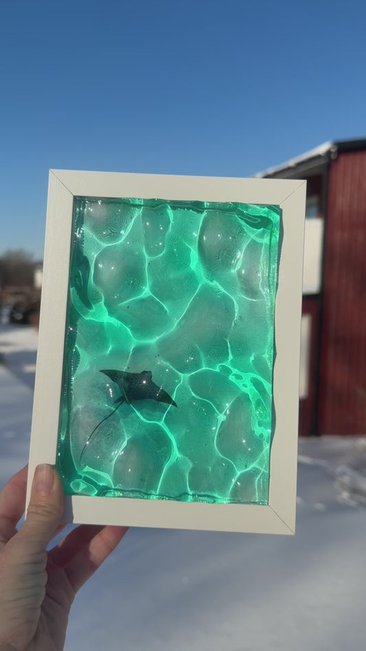 Vatten inspirerad tavla - *Ocean art*