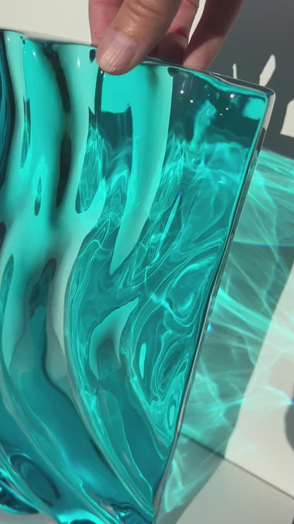 MOLD- 30x16 cm Water ripple silicone mold / Resin mold