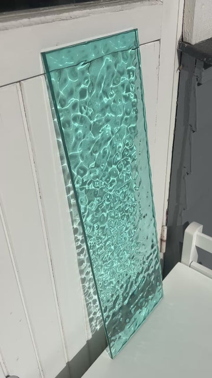 Vatteninspirerad konst 60x20 cm - Ocean art