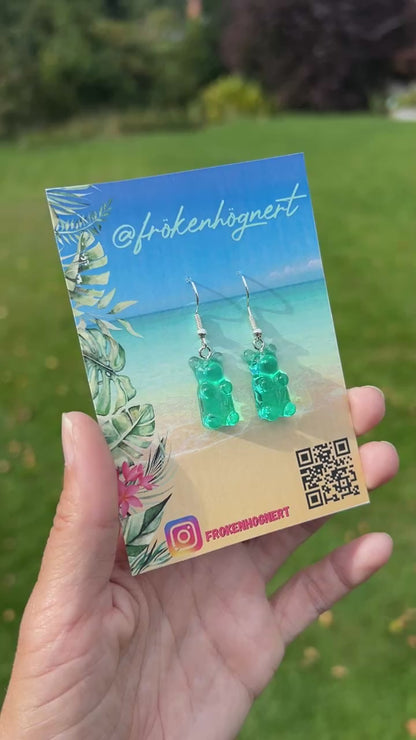 Gummybear earrings silicone mold / Resin molds